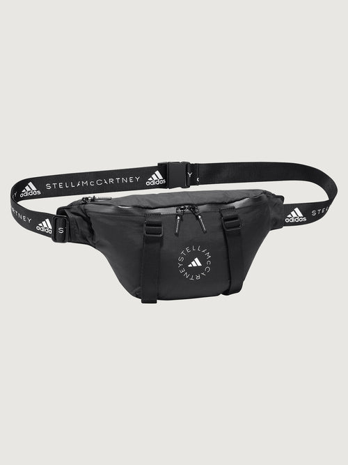 adidas by Stella McCartney Convertible Bumbag - BLACK/BLACK/WHITE