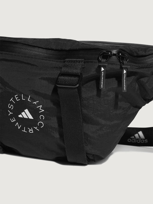 adidas by Stella McCartney Convertible Bumbag - BLACK/BLACK/WHITE