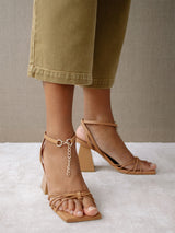 Cactus Camel Sandal - Camel