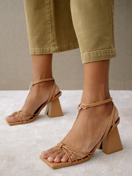 Cactus Camel Sandal - Camel