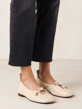 Rosalind Ballet Flats - Cream