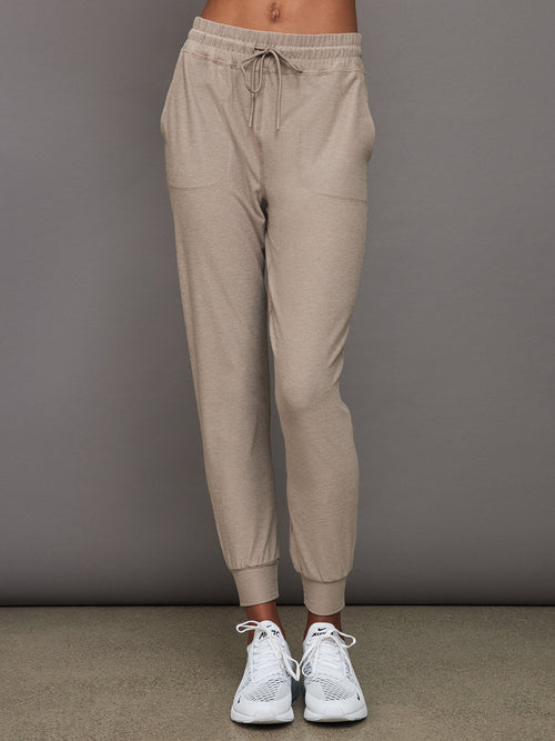 Spacedye Commuter Midi Jogger - Birch Heather