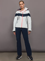 Ashley Ski Jacket - Light Chalk