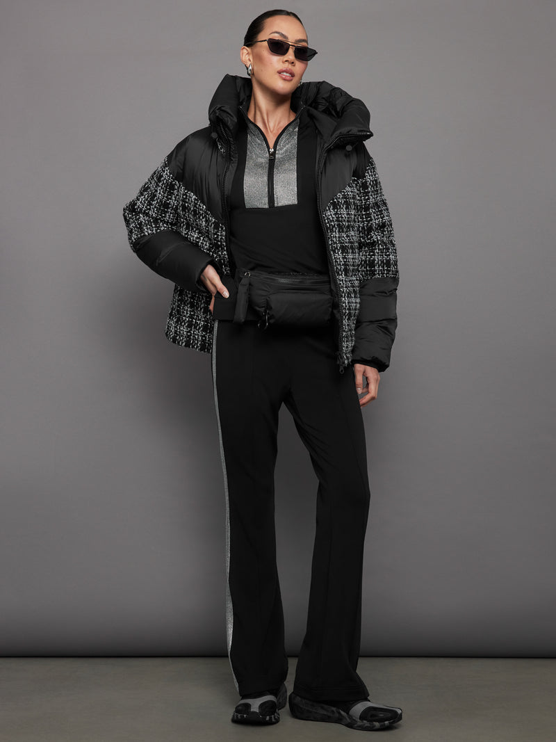 Irina Boucle Puffer - Black Combo