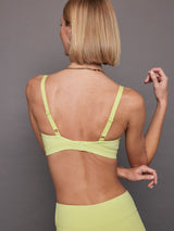 Flow Low Impact Bra - Sunny Lime