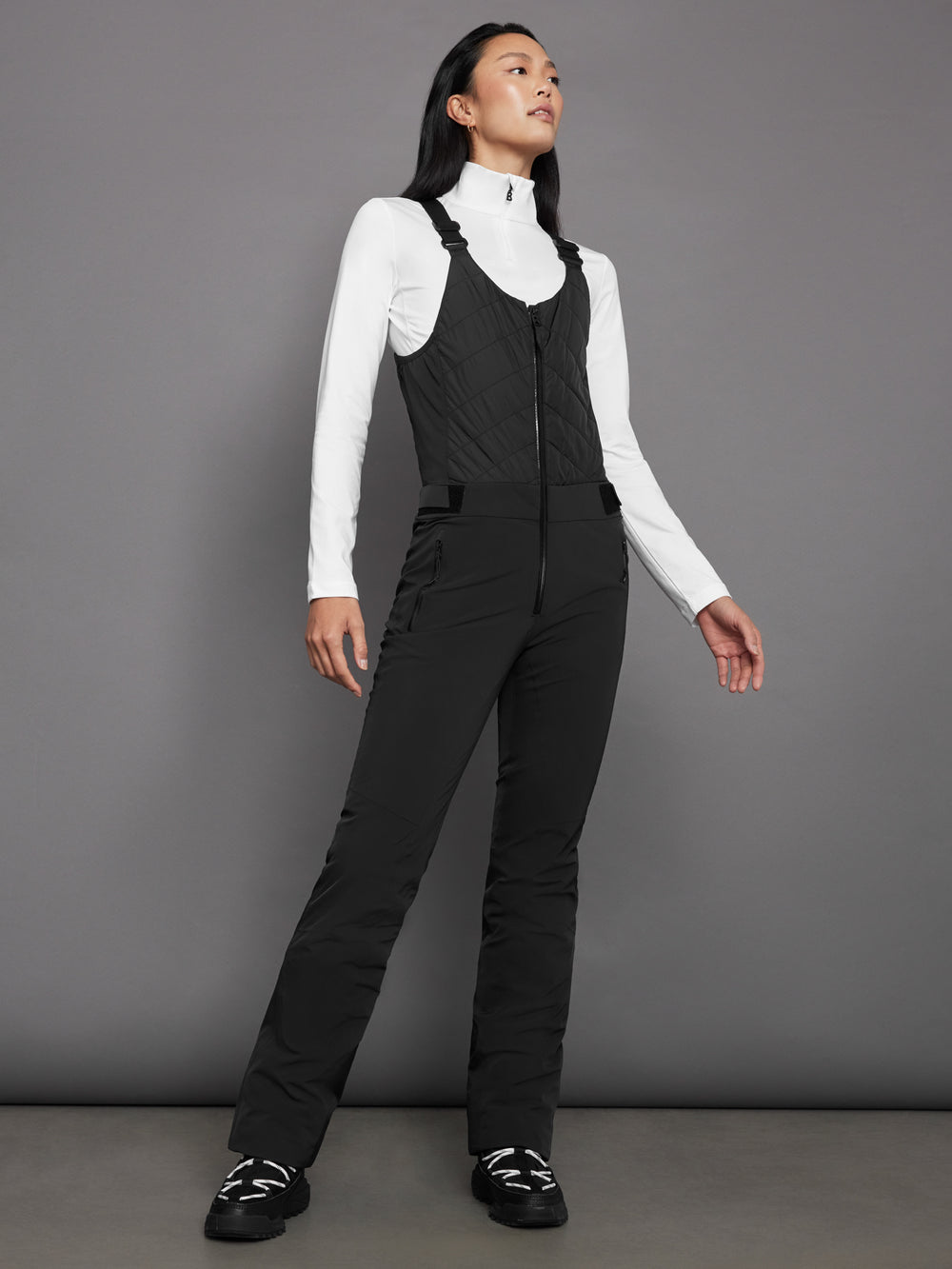 Ivie Bib Pants - Black