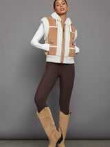 Feli Gilet - Curly Lamb Suede