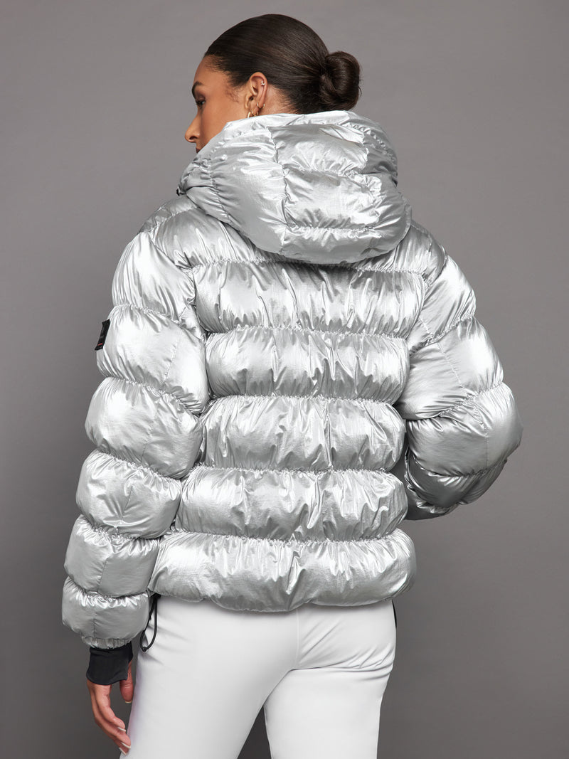 Rosetta Ski Jacket - Liquid Silver