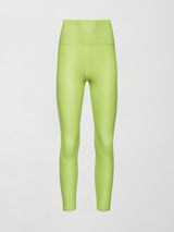 High Rise 7/8 Legging in Takara Shine - Acid Lime