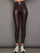 High Rise 7/8 Legging in Takara Shine - Dark Oak