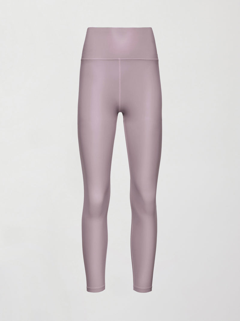 High Rise 7/8 Legging in Takara Shine - Seafog