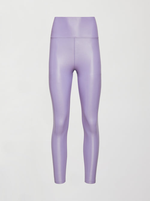 High Rise 7/8 Legging in Takara Shine - Sweet Lavender