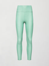 High Rise 7/8 Legging in Takara Shine - Wasabi