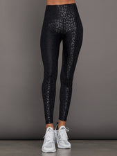 High Rise 7/8 Legging in Leopard Takara Shine