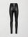 High Rise 7/8 Legging in Croc Takara Shine - Black