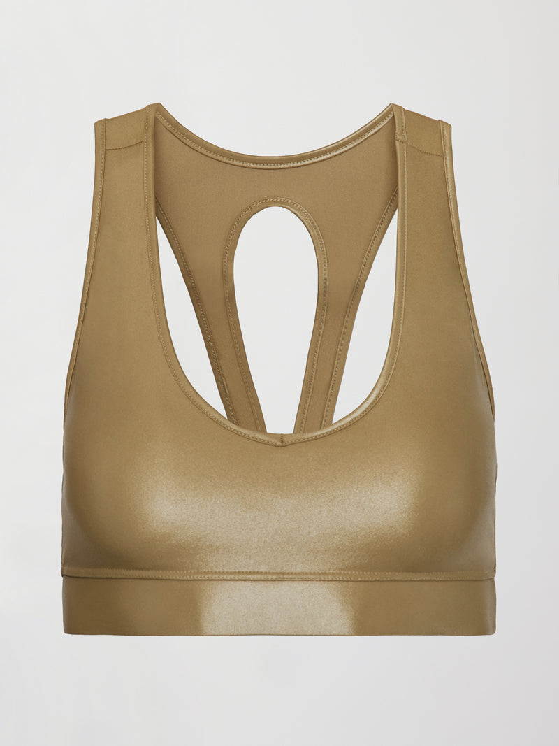 Action Bra 2.0 in Takara Shine - Antique Bronze