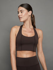 T Back Bra in Diamond Compression