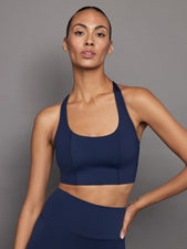 T Back Bra in Diamond Compression