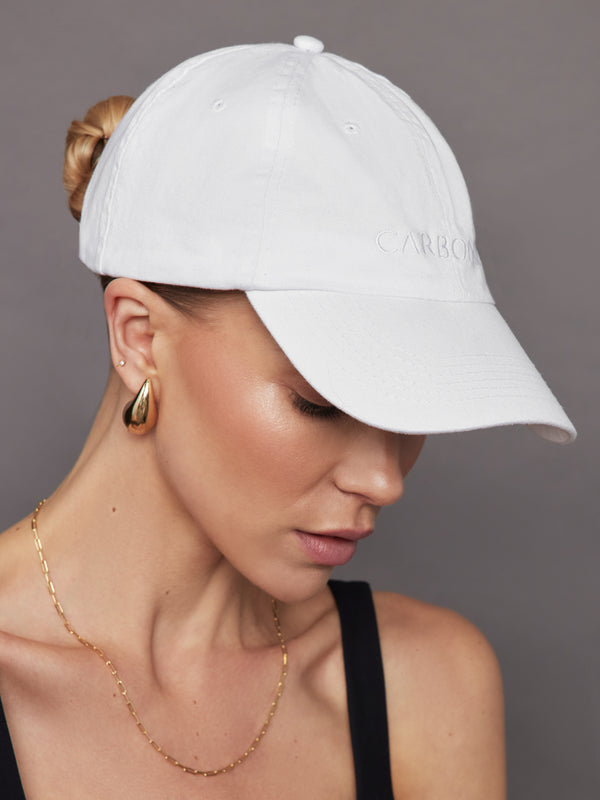 CARBON38 HAT - WHITE