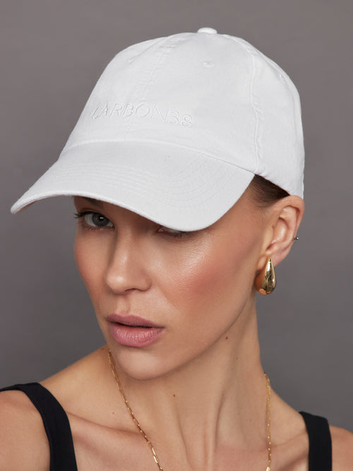 CARBON38 HAT - WHITE