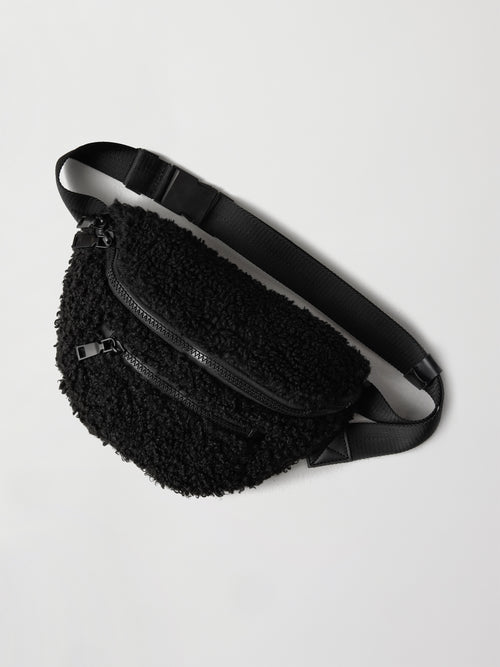 Sherpa Fanny Pack - Black