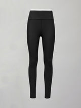 Contrast Waistband Legging in Melt - Black/White