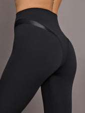 Spliced Colorblock Shine Legging in Melt