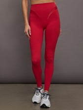 Spliced Colorblock Shine Legging in Melt