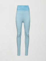 Ruched Mesh Legging in Melt - Sky Blue