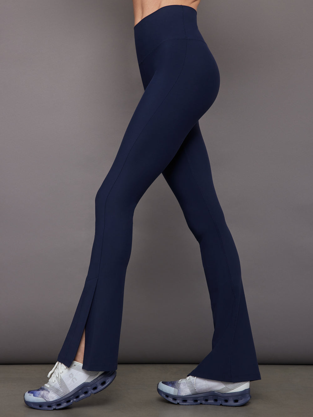 Split Bootcut Legging in Melt - Navy Blazer