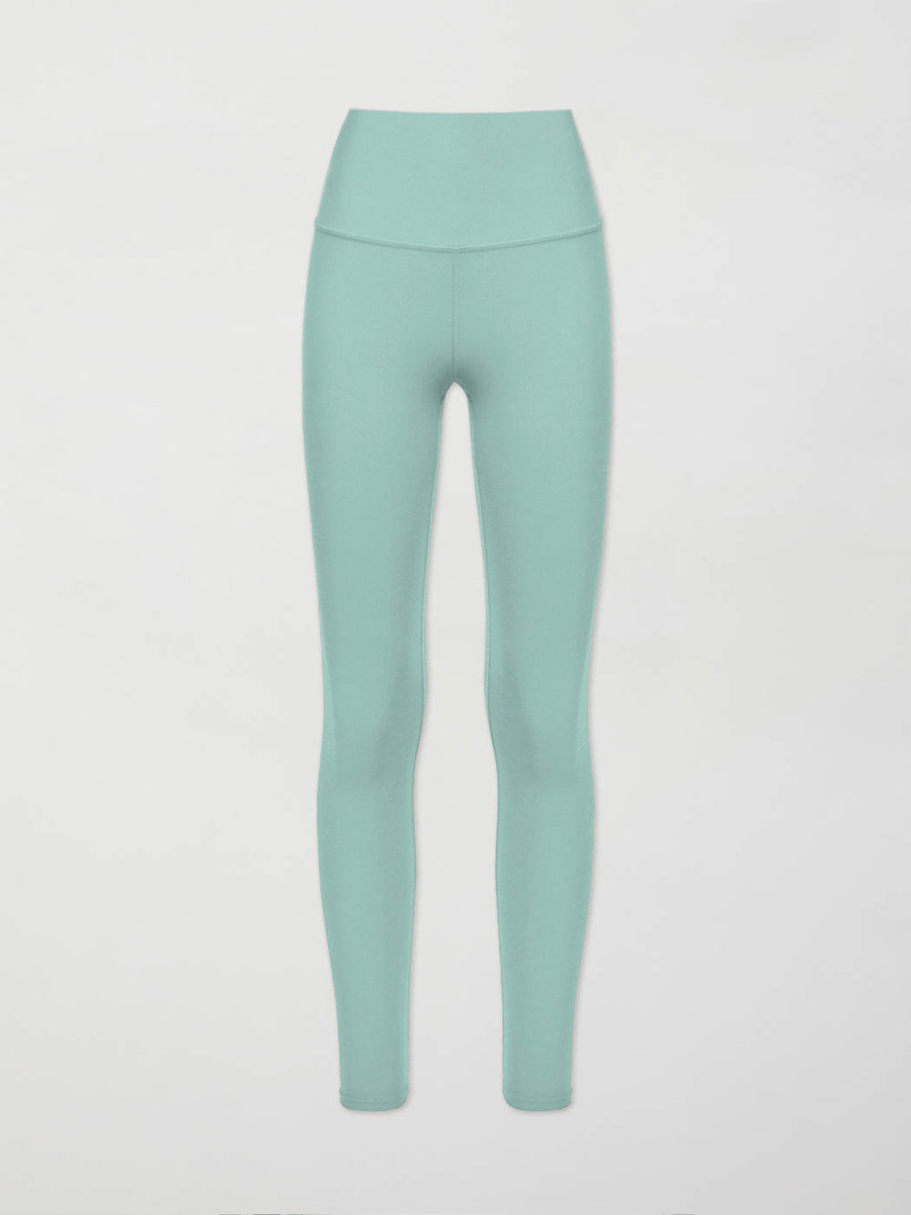 High Rise Legging in Melt - Granite Green