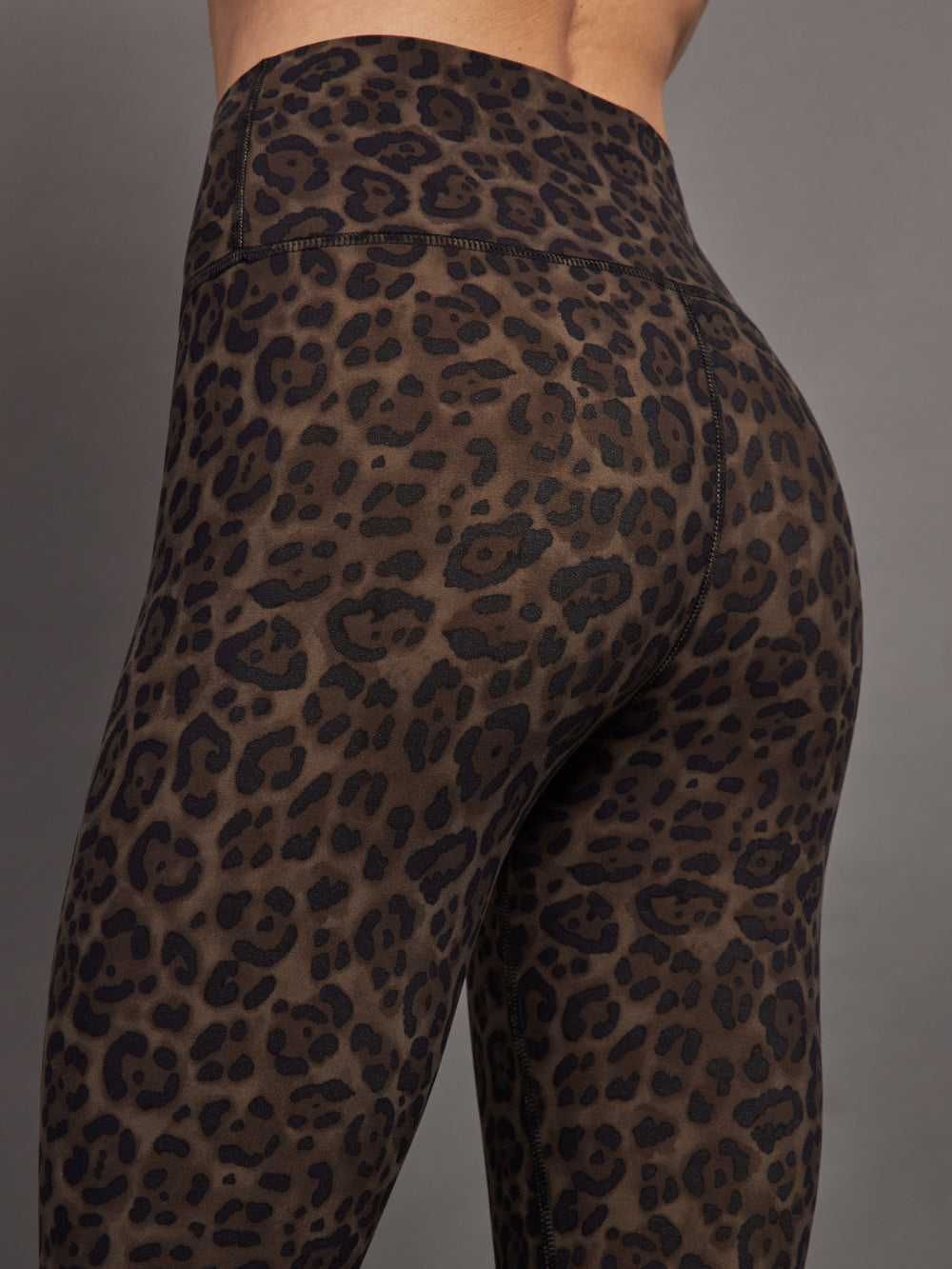 High Rise Legging in Melt - Leopard Print