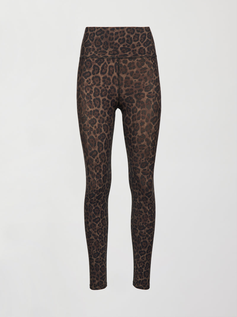 High Rise Legging in Melt - Leopard Print