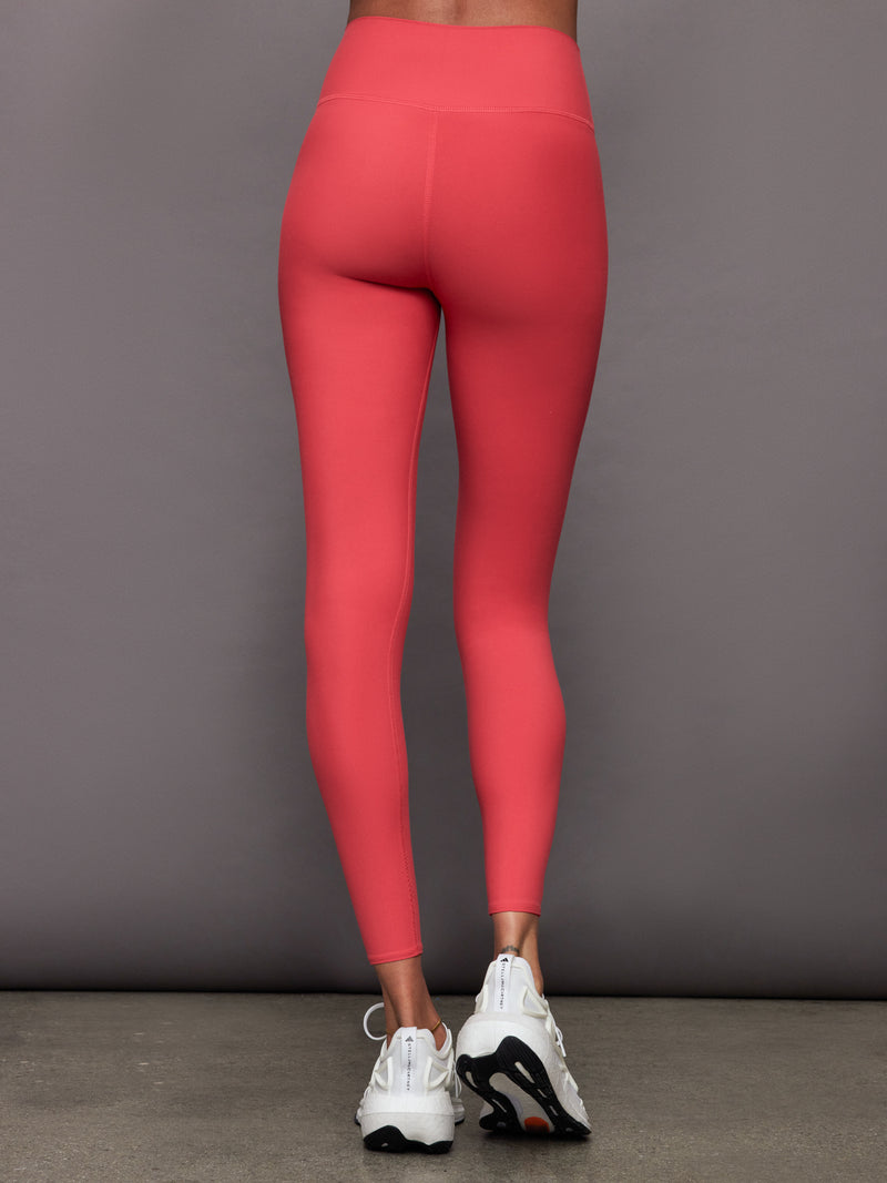 High Rise Legging in Melt - Tomato