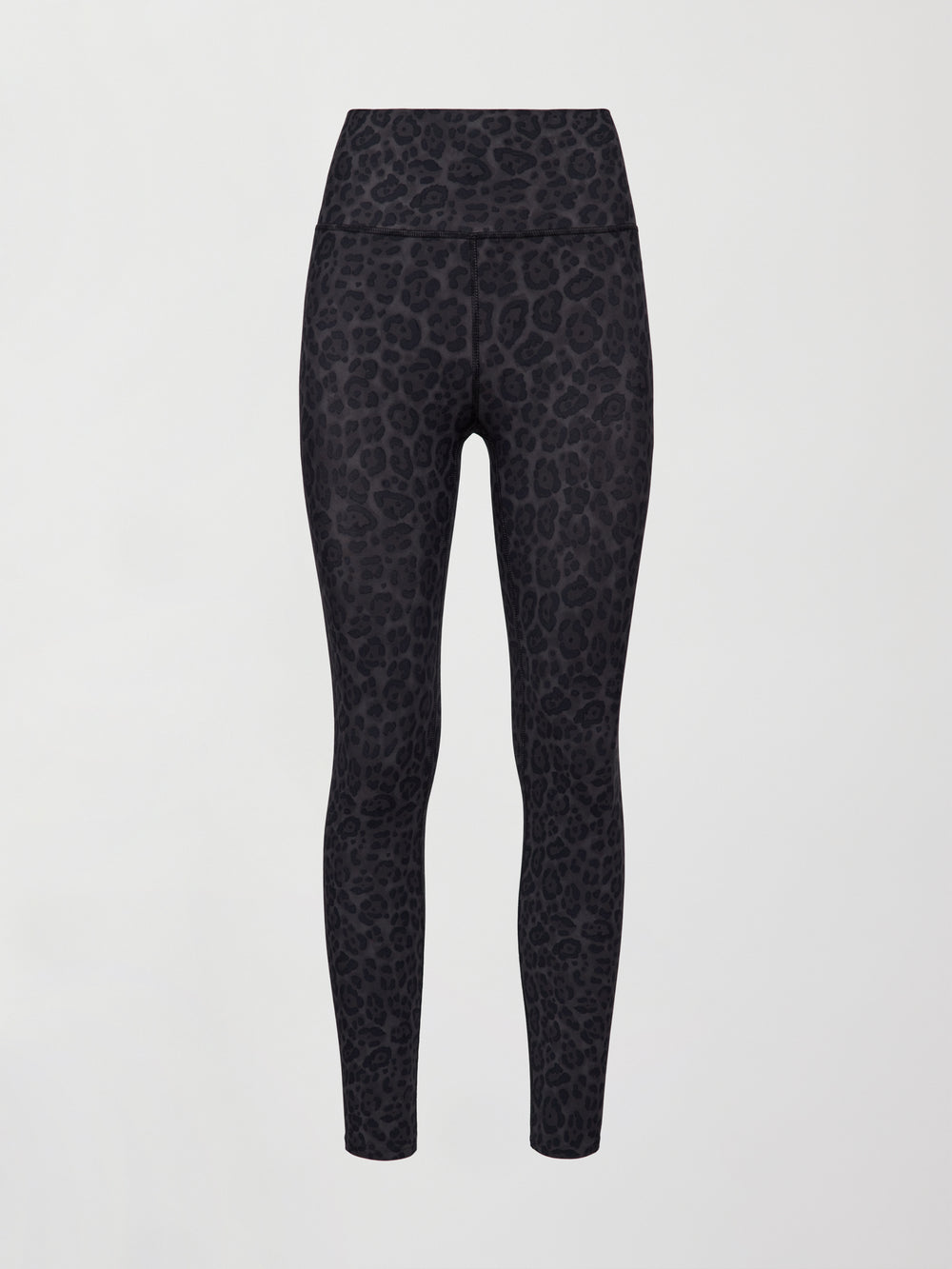 High Rise Legging in Melt - Charcoal Leopard