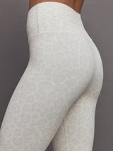 High Rise Legging in Melt - Snow Leopard