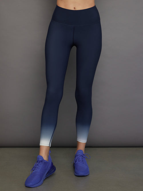 Ombre Legging in Melt - Navy Ombre