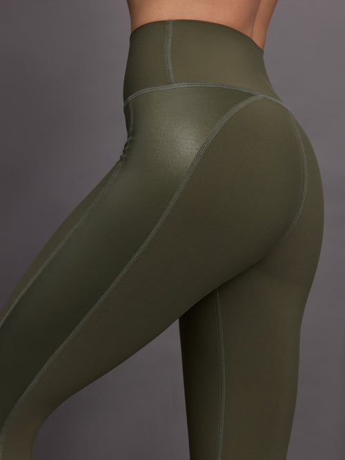 Tuxedo Legging - Olive