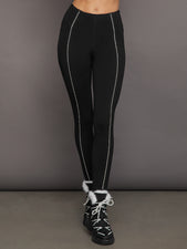 Stirrup Legging with Rhinestone Trim