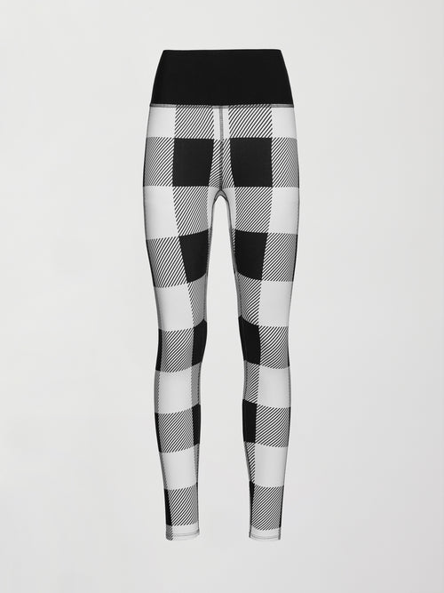 Printed Base Layer Legging - Buffalo Plaid