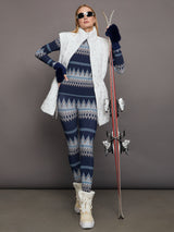 Printed Base Layer Legging - Printed Fairisle