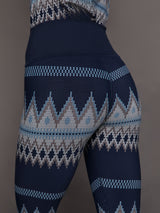 Printed Base Layer Legging - Printed Fairisle