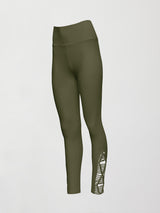 Crochet Legging in Melt - Olive