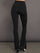 Rhinestone Split Bootcut Legging - Black