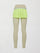 Pleated Skirt Legging in Melt - Silversage / Acid Lime