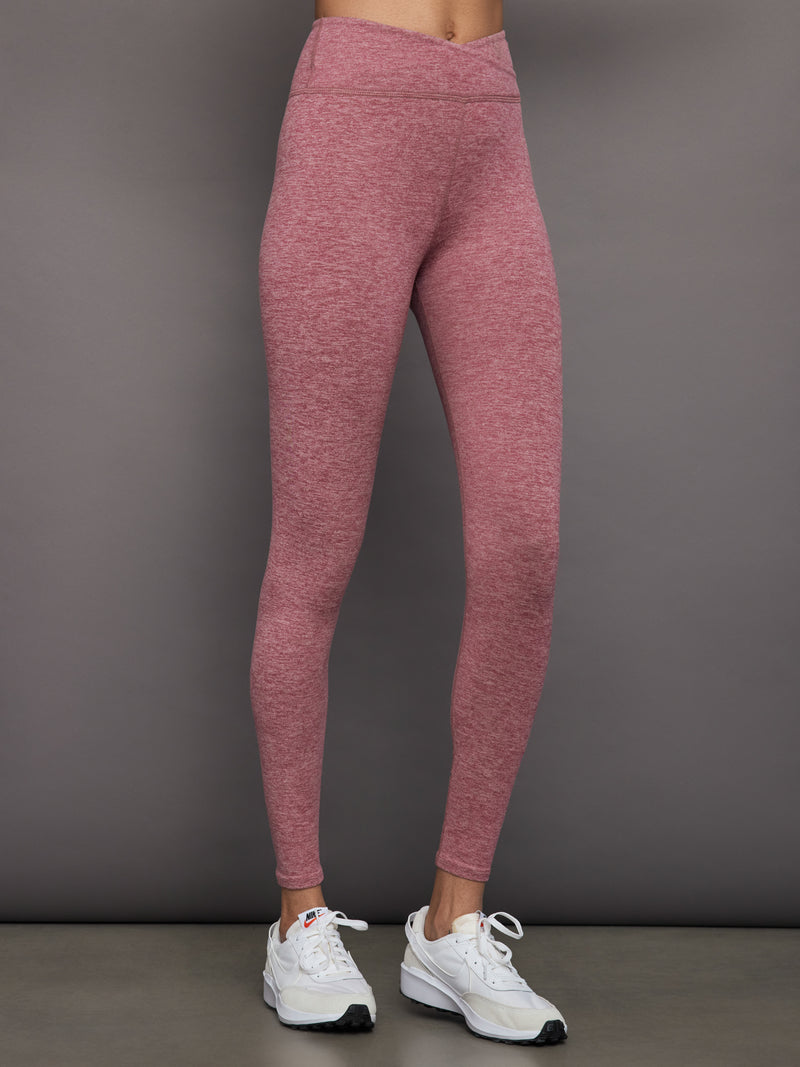 Wrap Legging in Heather Melt - Hawthorn Rose Heather