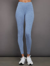 Wrap Legging in Heather Melt - Quiet Harbor