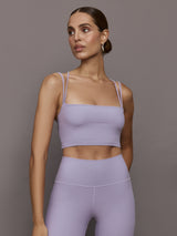 Strappy Bra in Melt - Lavender Grey