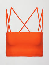 Strappy Bra in Melt - Orange