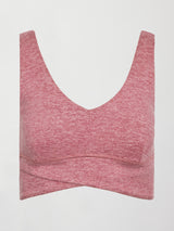 Wrap Bra in Heather Melt - Hawthorn Rose Heather